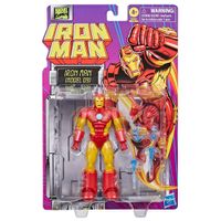Figura Retro Iron Man Modelo 9 10 Cm