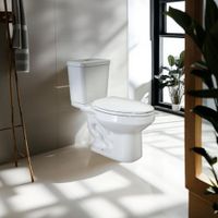 Sanitario de Dos Piezas con Descarga Dual Olympus O2 Blanco