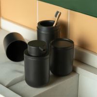 Porta Cepillos Negro Bold