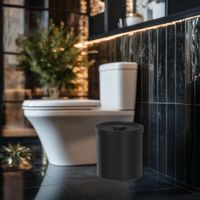 Basurero Negro Bold