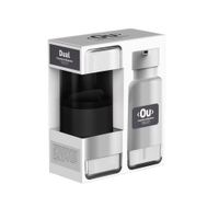 Set de Accesorios para Baño Negro 2 Pzas
