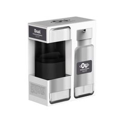 Set de Accesorios para Baño Negro 2 Pzas