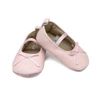 Zapatillas Tipo Ballet de Satén con Moño para Niña - Varias Tallas