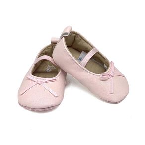 Zapatillas Tipo Ballet de Satén con Moño para Niña - Varias Tallas