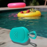 Bocina Portátil Groovesplash Verde