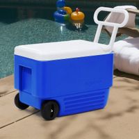 Hielera Cuadrada Azul 36 L