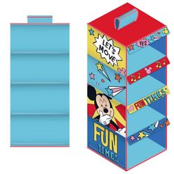 Organizador de Tela con 4 Estantes Mickey Mouse