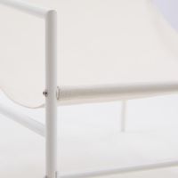 Silla Reclinable Nilo Blanca de Jardín