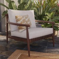 Set de 2 Sillas Bajas con Brazos Retro Natura