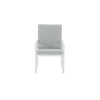 Set de 2 Sillas con Brazos Blancas Atenas