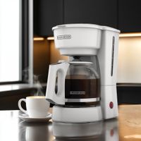 Cafetera con Tecnología Vortex Blanca 12 Tazas