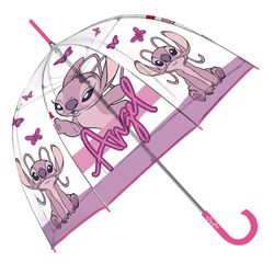 Sombrilla Infantil Stitch Transparente