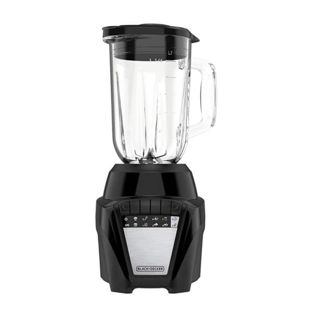 Licuadora con 2 Jarras de 1.25 L y 8 Velocidades Color Negro Licuadora de 8 Velocidades co…