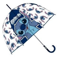 Sombrilla Infantil Stitch Transparente