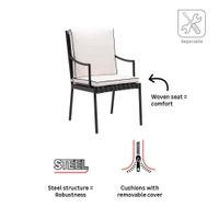 Set de 2 Sillas Vicky Negra