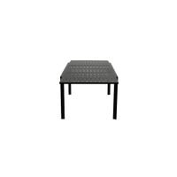 Mesa Extensible Aluminio Gris Atenas