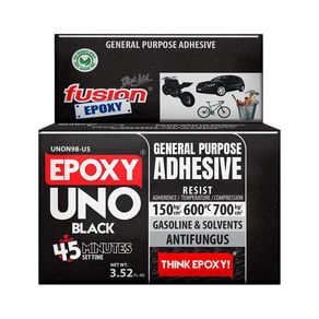 Adhesivo Epóxico Negro Industrial y Automotriz 100 G