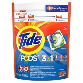 Cápsulas de Detergente para Ropa PODS Original 31 Unidades