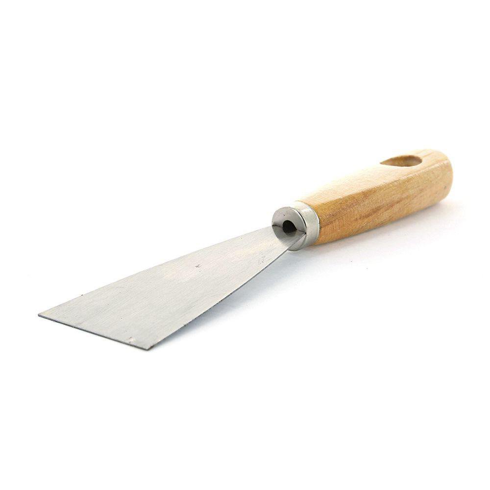 Espátula Flexible con Mango Madera de 2 Plg