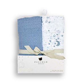 Set-de-Frazadas-Muselina-Lisa-Y-Diseño-Azul