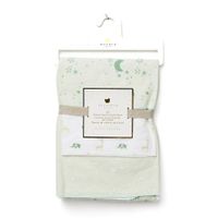 Set-de-Frazadas-de-Franela-con-Estampado-Verde