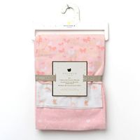 Set-de-Frazadas-de-Franela-con-Estampado-Rosa