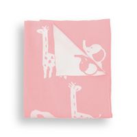 Frazada-Reversible-de-Animales-Rosa