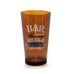 Vaso Amarillo Diseño Bar 15.9 Oz