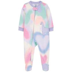 Mameluco de Felpa con Estampado de Dinosaurio para Niña - Varias Tallas