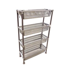 Organizador 4 Niveles Beige 20X50X80.5 Cm