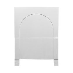 Mesa de Noche Dolny Blanca 40X30X55 Cm