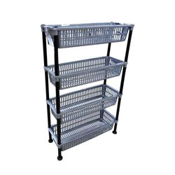 Organizador 4 Niveles Gris 20X50X80.5 Cm