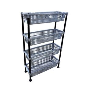 Organizador 4 Niveles Gris 20X50X80.5 Cm