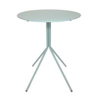 Mesa Sandy Redonda Acero Verde 60 Cm