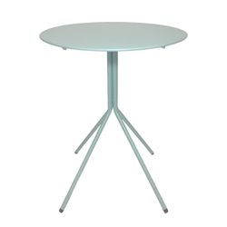 Mesa Sandy Redonda Acero Verde 60 Cm
