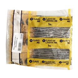 Bolsa de Clavos para Madera 4 Plg Calibre 8