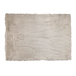 Alfombra Teddy Crema
