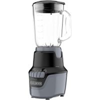 Licuadora 4 Velocidades Negra con Vaso de Vidrio 1.5 L