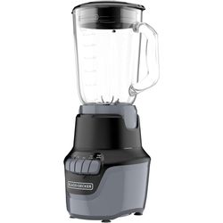 Licuadora 4 Velocidades Negra con Vaso de Vidrio 1.5 L