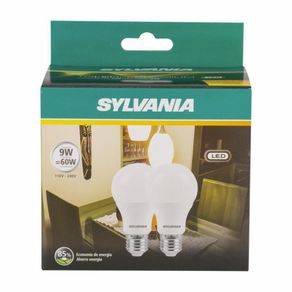Set de 2 Bombillas LED Luz Cálida 9 W