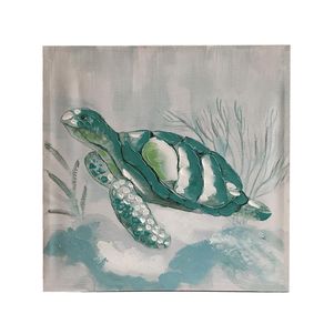 Cuadro Decorativo de Tortuga 60x2.5x60 Cm