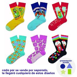1 Par de Calcetines para Niños Diseños Surtidos