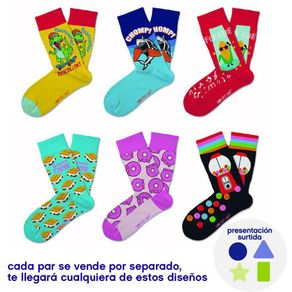 1 Par de Calcetines para Niños Diseños Surtidos