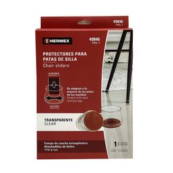 Protectores para Patas de Silla Transparente 24 Pzas