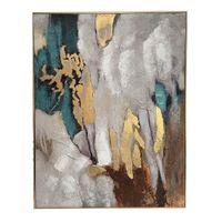 Cuadro Decorativo Abstracto con Marco 92X4.5X122 Cm