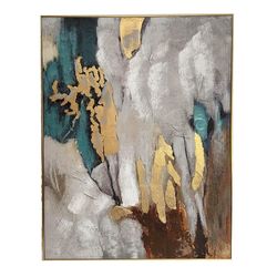 Cuadro Decorativo Abstracto con Marco 92X4.5X122 Cm
