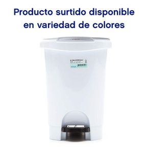 Basurero Plástico Colores Surtidos - Ucsan