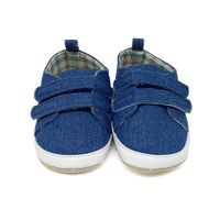 Tenis de Mezclilla con Cierre de Velcro para Niño - Varias Tallas