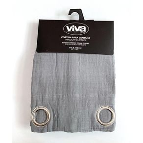 Cortina de Algodón para Ventana 110 x 210 Cm - Varios Colores