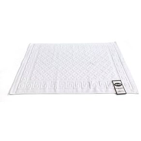 Alfombra de Baño Blanco 50x80 Cm